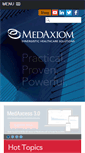 Mobile Screenshot of medaxiom.com